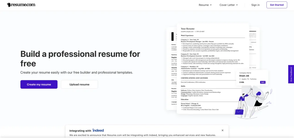 The Top 15 Free Resume Builders to Land Your Dream Job